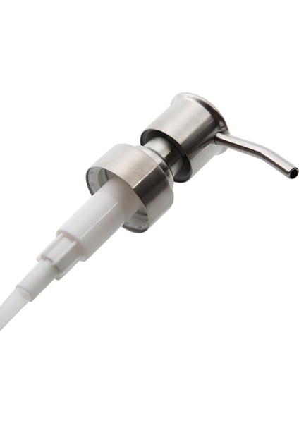 Bir Stil Banyo Sıvı Sabunluk Tuvalet El Değiştirme Losyon Şampuan Yedek Pompası ile Metal Kafa (Yurt Dışından) fırsatları