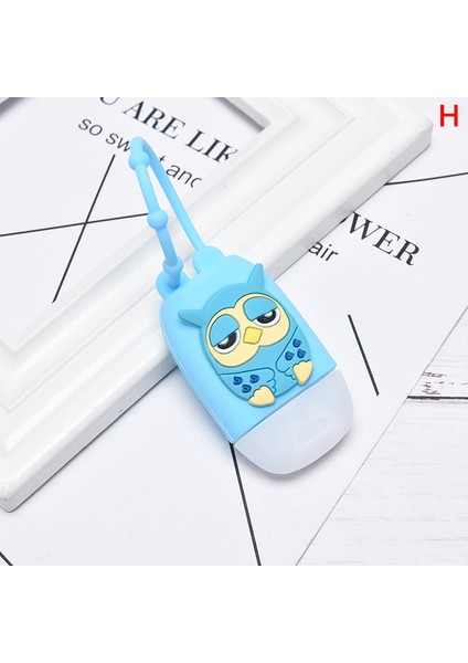 H Tarzı El Yıkama Alt Şişesi Seyahat Dolu Şişesi Silikon Koruyucu Kılıf Boş Şişe Mini Taşınabilir (Yurt Dışından)