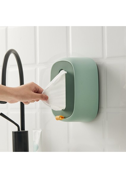 Beyaz Gri Tarzı L Beden Ev Dekorasyonu Yaşam Odası Yemek Odası Için Yaratıcı Sevimli Basit Saklama Peçete Kutusu Her Yere Yerleştirilebilir Kağıt Yırtılmaz (Yurt Dışından) fırsatları