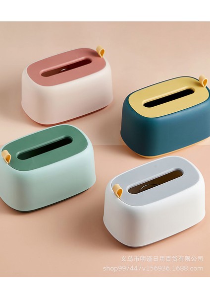 Beyaz Gri Tarzı L Beden Ev Dekorasyonu Yaşam Odası Yemek Odası Için Yaratıcı Sevimli Basit Saklama Peçete Kutusu Her Yere Yerleştirilebilir Kağıt Yırtılmaz (Yurt Dışından) indirimleri