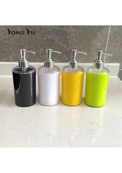 Jinlin Shop B Yeşil Stil 320 ml Sıvı Sabunluk Plastik Sabunluk Losyon Saklama Şişesi Banyo Aksesuarları Için (Yurt Dışından)