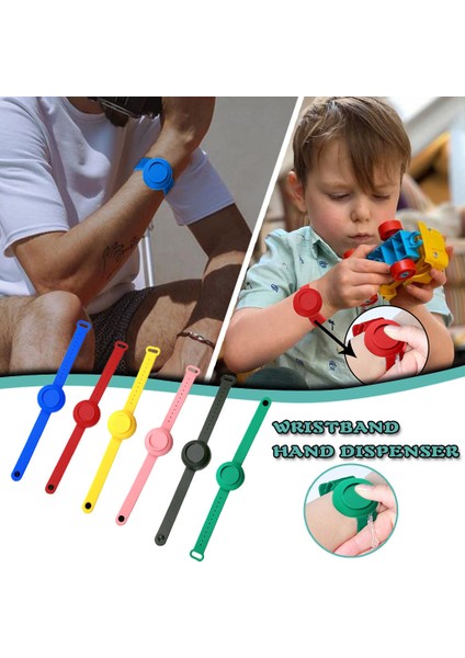Mavi Stil Dezenfektan Bileklik Pompalı El Dezenfektanı Dağıtıcı Bileziği (Yurt Dışından) fiyatları