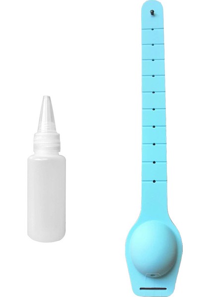 Mavi Stil Yeniden Kullanılabilir Bileklik El Dezenfektanı Bileziği Silikon Taşınabilir El Dezenfektanı Tutucu (Yurt Dışından)