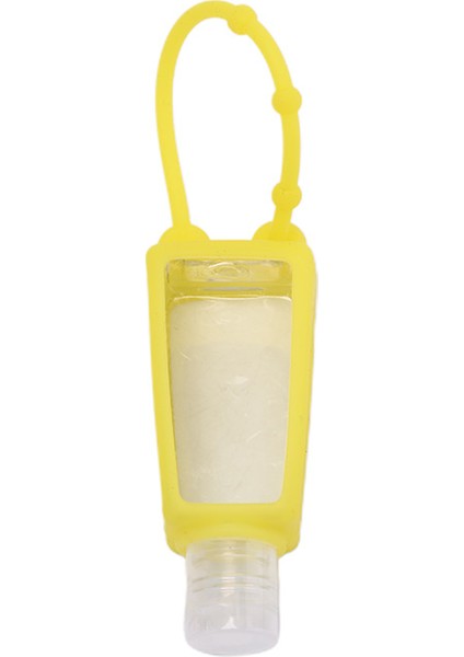 Sarı Stil 30 ml Silikon Güvenli Jel Mini El Tutucu Şişe Olmadan Seyahat Taşınabilir Dezenfektan Tek Kullanımlık Temizlenmeyen Çıkarılabilir Kapak (Yurt Dışından)