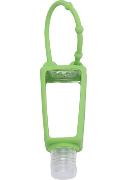 Yeşil Stil 30 ml Silikon Güvenli Jel Mini El Tutucu Şişe Olmadan Seyahat Taşınabilir Dezenfektan Tek Kullanımlık Temizlenmeyen Çıkarılabilir Kapak (Yurt Dışından)