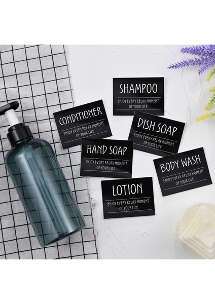 Açık Sarı Stil 500ML 6 Adet Banyo Losyonu Pompalı Boş Şişe Şampuan Duş Jeli 300MLML Büyük Kapasiteli Plastik Şişe Ev Depolama Şişesi (Yurt Dışından) indirimleri