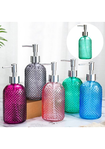 E Stili 400 ml Banyo Için Taşınabilir Sabun Pompalı 400ML Cam Şampuan ve Sıvı El Sabunu Dispenseri (Yurt Dışından) modelleri