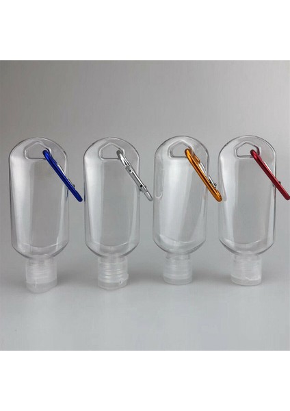 60ML B Tarzı Yeni Dezenfektan Alkol Sprey Şişesi Şeffaf El Dezenfektanı Şişesi Boş Şişe Losyon Taşınabilir Kanca Anahtarlık Alt Şişe (Yurt Dışından) indirimleri