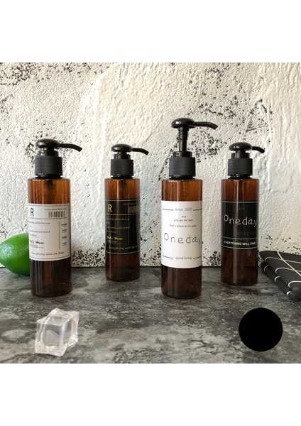 100ML Tarzı Kahverengi Şişe Şampuan Pompalı Sabunluk Duş Jeli Şişesi Duş Şişesi Saç Kremi Losyonlar Basın Pompası Dispenser (Yurt Dışından) modelleri
