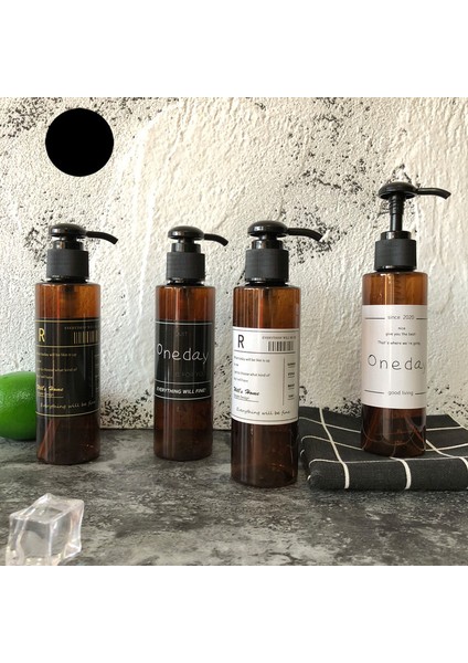 100ML Tarzı Kahverengi Şişe Şampuan Pompalı Sabunluk Duş Jeli Şişesi Duş Şişesi Saç Kremi Losyonlar Basın Pompası Dispenser (Yurt Dışından) fırsatları