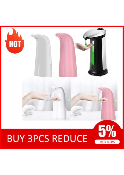 Otomatik Stil Sabun Sihirli Otomatik Akıllı Sensörlü Dokunmatiksiz Banyo Sıvı Sabunluk Konteyner Smart Sensör Sıvı Sabunluk Drog (Yurt Dışından) indirimleri