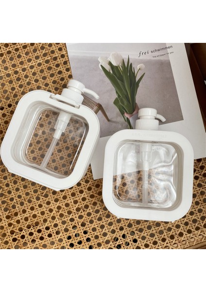 Şişe 500ML-1PC Tarzı 500ML Plastik Ayrılabilir Boş Şişe Seyahat Için Taşınabilir Yedek Yıkama Şişesi Büyük Kapasiteli Şeffaf Şampuan Makyaj Sıkma Şişesi (Yurt Dışından) modelleri