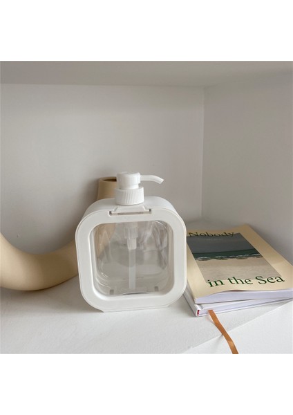 Şişe 500ML-1PC Tarzı 500ML Plastik Ayrılabilir Boş Şişe Seyahat Için Taşınabilir Yedek Yıkama Şişesi Büyük Kapasiteli Şeffaf Şampuan Makyaj Sıkma Şişesi (Yurt Dışından) indirimleri