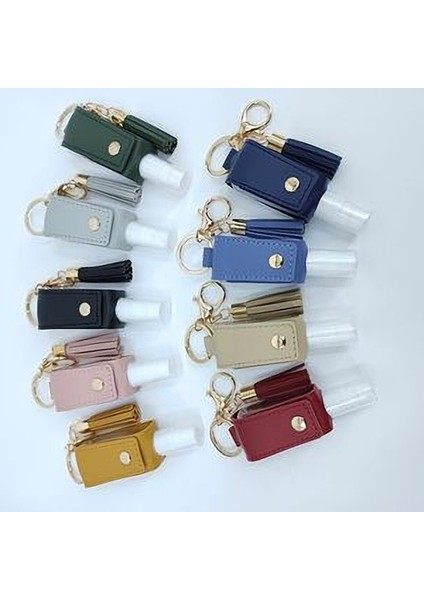 Açık Gri Tarzı Mini El Dezenfektanı Jel Sprey Şişesi Sabunluk El Dezenfektanı Ücretsiz Kılıf Püskül Anahtarlık El Sabunu Dispenser Şişe (Yurt Dışından) modelleri