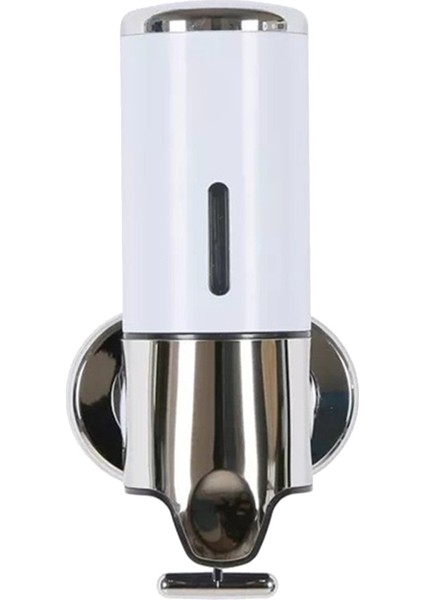 Beyaz Stili Temizle 500ML Duvara Monte Sıvı Sabunluk Duş Jeli Şampuan Dispenseri (Yurt Dışından) modelleri