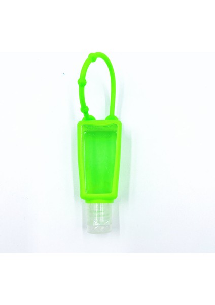 FZP0525G Stili 30ML Taşınabilir Mini Boş Şişe Seyahat Dolum Şişesi Silikon Koruyucu Kılıf El Dezenfektanı Alt Şişesi (Yurt Dışından)