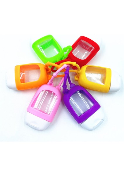 FZP0525G Stili 30ML Taşınabilir Mini Boş Şişe Seyahat Dolum Şişesi Silikon Koruyucu Kılıf El Dezenfektanı Alt Şişesi (Yurt Dışından) indirimleri