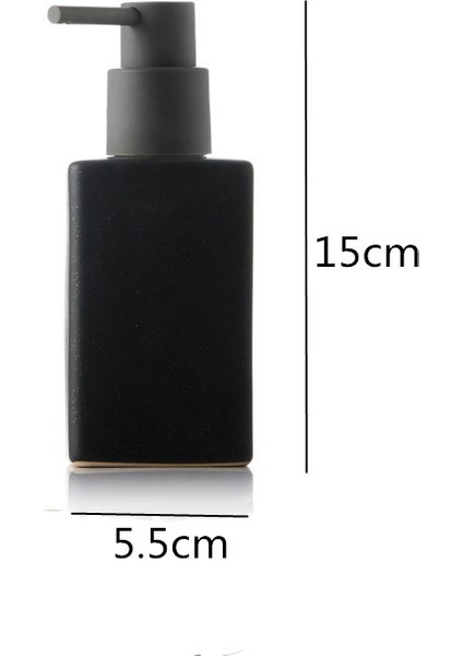 Çikolata Tarzı Seramik Banyo Malzemeleri El Dezenfektan Şişesi Kare Losyon Şişesi Banyo Aksesuarları Basın Kullan Sıvı Sabun Kapları (Yurt Dışından)