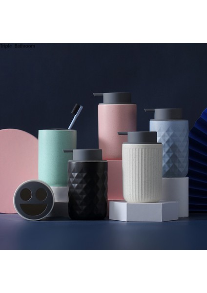 A5 Stili 400 ml Avrupa Seramik El Dezenfektanı Şişesi Ev Sıvı Losyon Şişesi Duş Jeli Şampuan Sabunluk Banyo Aksesuarları (Yurt Dışından) modelleri