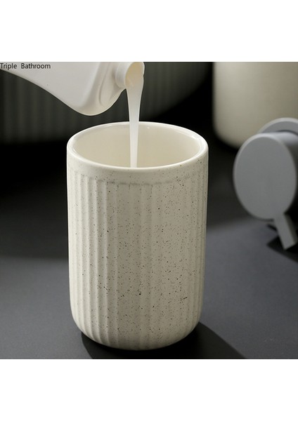 A5 Stili 400 ml Avrupa Seramik El Dezenfektanı Şişesi Ev Sıvı Losyon Şişesi Duş Jeli Şampuan Sabunluk Banyo Aksesuarları (Yurt Dışından) indirimleri