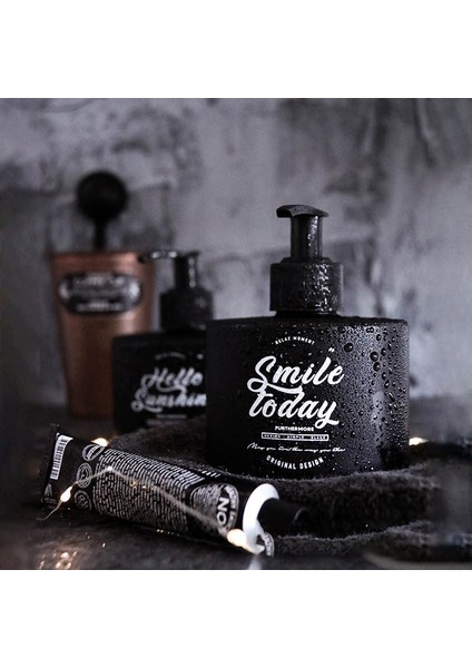 250 Ml'lik Bir Stil Yüksek Mat Siyah Sabunluk Banyo Aksesuarları Cam Şişe El Dezenfektanı Şampuan Sıvı Sabun Organizatörü (Yurt Dışından) fırsatları