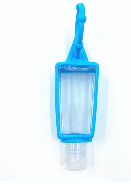 Turuncu Tarzı 30ML Taşınabilir Mini Boş Şişe Seyahat Dolum Şişesi Silikon Koruyucu Kılıf El Dezenfektanı Alt Şişesi (Yurt Dışından)