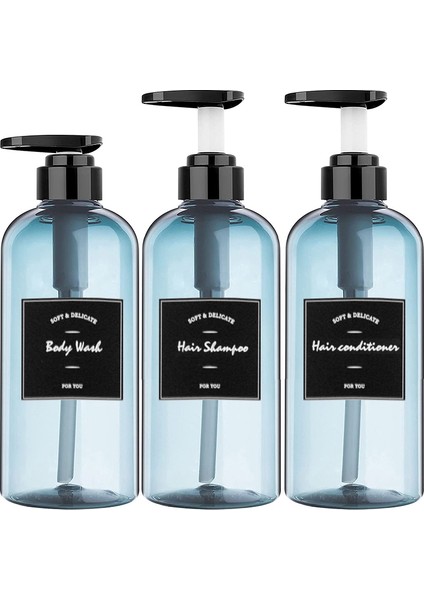 B-Siyah Tarzı Şişe Etiketleri Banyo Şampuan Vücut Yıkama Saç Kremi Sticker Su Geçirmez Kendinden Yapışkanlı Dispenser Etiketler (Yurt Dışından) indirimleri