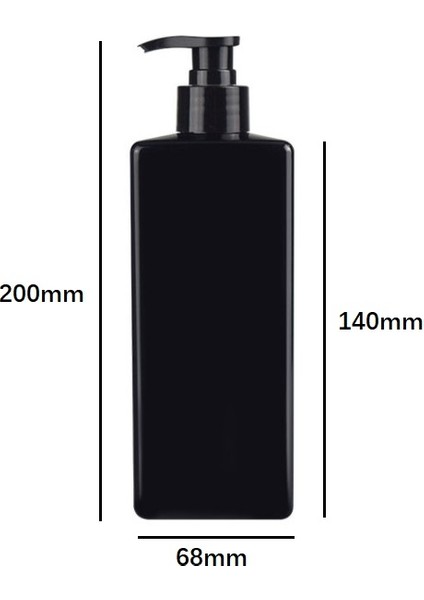 Kumral Tarzı 500ML 500ML Pet Sıvı Sabun Pompalı Şampuan Duş Jeli Losyon Şişesi Boş Kap Konteyner Banyo Aksesuarları Ev Malzemeleri (Yurt Dışından) fırsatları