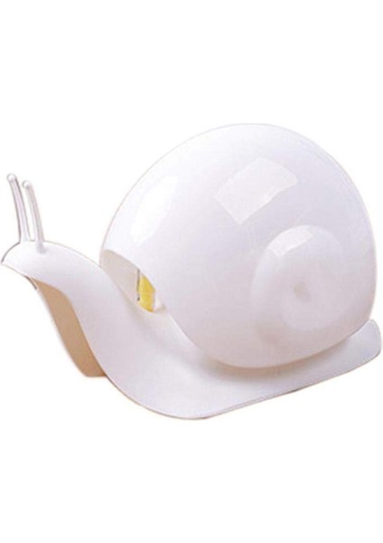 Beyaz Stil Taşınabilir Karikatür Duş Şampuanı Sıvı Dispenseri Salyangoz Şişesi Basın Banyo Malzemesi Sabun Şişesi Banyo Aksesuarları 120ML (Yurt Dışından)