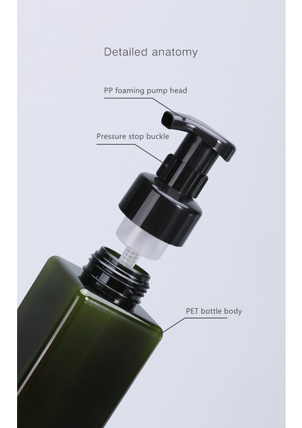 Koyu YEŞIL-280ML Stili Plastik Bulaşık Sabunu Dispenseri Banyo Dolum Şişesi Duş Jeli Şampuan Şişesi Basınçlı Sıvı Sabun Dispenserleri (Yurt Dışından) indirimleri