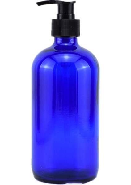 Derin Mavi Tarzı 500ML Bulaşık El Sabunu Dispenseri Şişe Mutfak Banyo Şampuan Duş Jeli Cam Dispenseri Sıvı Saklama Kabı ml (Yurt Dışından)