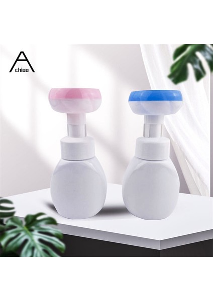 300ML Pembe Stil 250ML Çiçek Sabun Dispenseri Çiçek Şekilli Köpük Pompalı Boş Sıvı Şişe Plastik Şeffaf Şişe Duş Jeli Köpük Pompalı Şişe (Yurt Dışından) modelleri