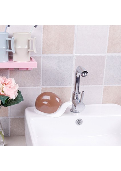 Beyaz Stil Karikatür Salyangoz Şekilli Sıvı Sabunluk Basın Tipi Yenilikçi Depolama Kutusu Mutfak Banyo Için (Yurt Dışından) fiyatları