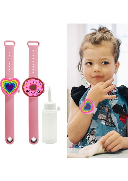 Mor Tarzı 4 Set Çocuk Çizgi Film Bileklik El Dezenfektanı Dağıtıcı Taşınabilir Dezenfektan Jeli Bilezik El Jeli Bileklik Çocuk Okul Hediyesi (Yurt Dışından) fiyatları