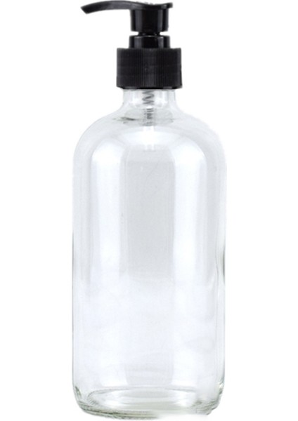 Stili Temizle 250 ml Bulaşık El Sabunu Dispenseri Şişe Mutfak Banyo Şampuan Duş Jeli Cam Dispenseri Sıvı Saklama Kabı ml (Yurt Dışından)