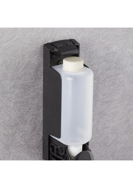 Bir Stil 350ML Duvara Monte Manuel Sabunluk Yıkama Losyon Sabun Şampuan El Dezenfektanı Dispenser Banyo Aksesuarları (Yurt Dışından) indirimleri