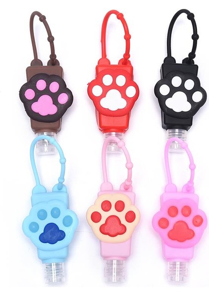 Obr Stili Sevimli Silikon Mini El Dezenfektanı El Jeli Tutucu Taşınabilir Güvenli Jel Tutucu Seyahat Şampuan Sabun Dağıtıcı Şişe (Yurt Dışından) modelleri