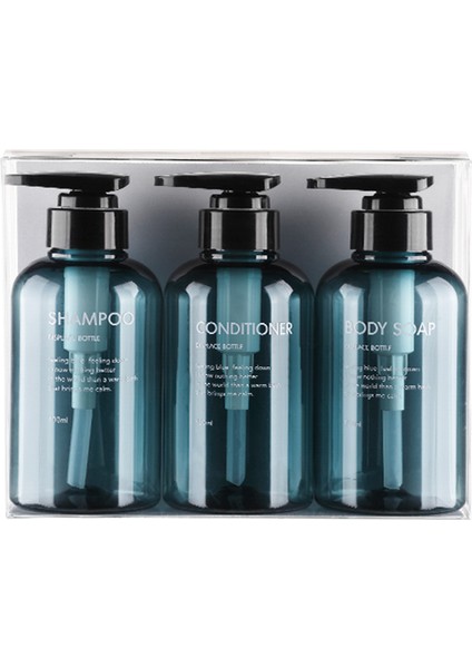 500ML-KAHVERENGI Stil 3 Adet Sıvı Sabunluk El Dezenfektanı Şişesi Banyo Vücut Şampuanı Şişesi Açık Duş Jeli Seyahat Araçları 300ML ml (Yurt Dışından) fiyatları