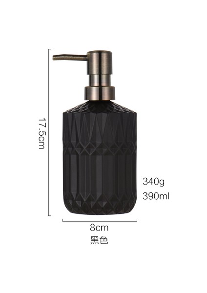 B Tarzı Yeniyılyeni Nordic Cam Şişe El Yıkama Sıvı Emülsiyon Sabunluk Retro Banyo Dekorasyon Aksesuarları (Yurt Dışından)