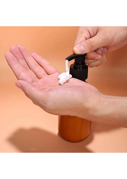 Yeşil Stil 300ML Banyo Sabunlukları Amber Şampuan Hava Losyon Kapları Basın Köpük Pompalı Şişe Banyo Sabun Jeli Kozmetikler Için (Yurt Dışından) indirimleri