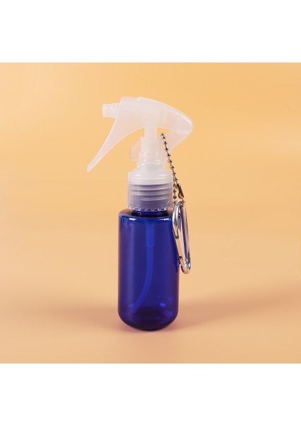 Mavi Stil 60ML 60 ml Seyahat Küçük Boy Taşıyıcı Taşınabilir Anahtarlık Sprey Şişesi Yeniden Kullanılabilir Taşınabilir Mze Alkol Sprey Şişesi El Dezenfektanı (Yurt Dışından)