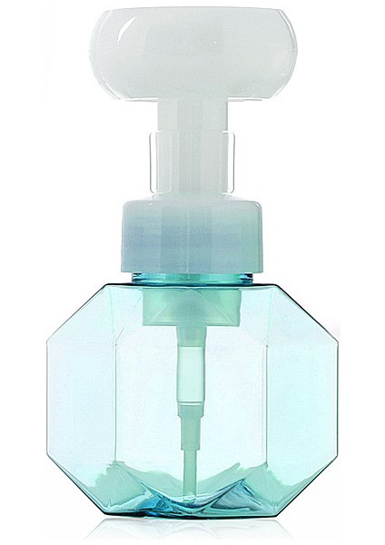 Mavi Stil 300ML 300ML Köpük Pompa Boş Plastik Şişe Çiçek Köpük Şişesi Kozmetik Köpük Şişesi Taşınabilir Sabun Dağıtıcısı (Yurt Dışından)