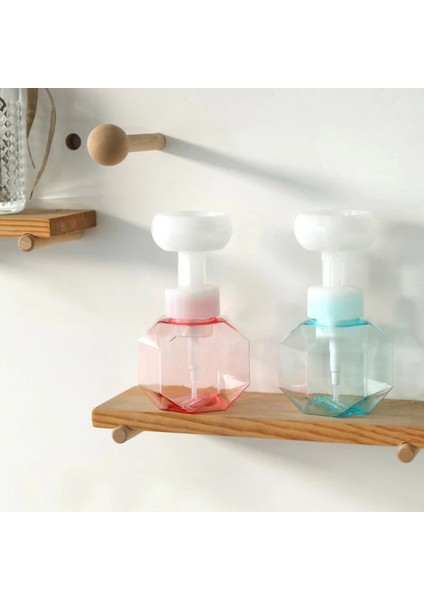 Mavi Stil 300ML 300ML Köpük Pompa Boş Plastik Şişe Çiçek Köpük Şişesi Kozmetik Köpük Şişesi Taşınabilir Sabun Dağıtıcısı (Yurt Dışından) fırsatları