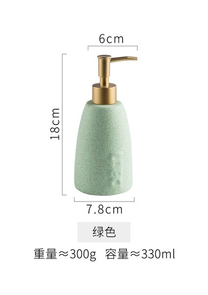 Kırmızı Stil Nordik Seramik Losyon Şişesi El Dezenfektan Basın Şişesi Banyo Sabunluk Yaratıcı Ev Banyo Dekorasyonu Süsler (Yurt Dışından)