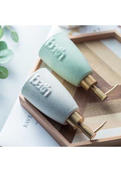 Kırmızı Stil Nordik Seramik Losyon Şişesi El Dezenfektan Basın Şişesi Banyo Sabunluk Yaratıcı Ev Banyo Dekorasyonu Süsler (Yurt Dışından) indirimleri