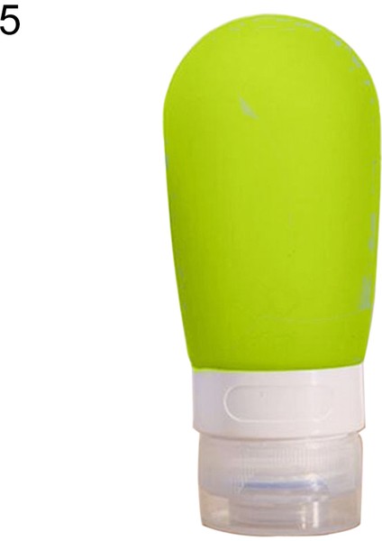 Yeşil Stil 38ML Taşınabilir Silikon Doldurulabilir Mini Seyahat Şişesi Basın Şişesi Losyon Şampuan Banyo Aksesuarları Için (Yurt Dışından)