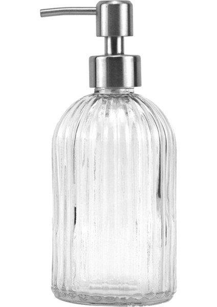 400 ml Stil 400ML Sıvı Sabun Duş Jeli Şampuan Dispenser Dolum Şişesi Basın Şişe Cam Boş Pompa Şişe Losyon Kapları (Yurt Dışından)