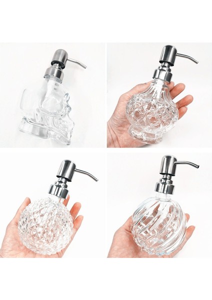 1 Parça Tarzı Yeniyılyeni Cam Şişe Kafatası El Yıkama Sıvı Emülsiyon Sabun Pompalı Şişe Cadılar Bayramı Banyo Dekorasyon Aksesuarları (Yurt Dışından) fiyatları
