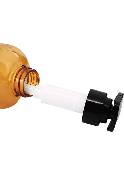 Kahverengi Tarzı 500ML Sabunluk Şişesi Banyo Şampuan Köpük Pompası Şişesi Büyük Kapasiteli Basın Tipi Losyon Duş Jeli Sabun Şişesi (Yurt Dışından) indirimleri