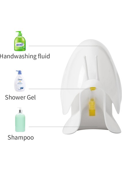 Kahverengi Tarzı Yaratıcı Salyangoz Şekilli Sabunluk Kozmetik Şişeleri Banyo El Dezenfektanı Şampuan Vücut Yıkama Losyon Şişesi Banyo Donanımı (Yurt Dışından) modelleri